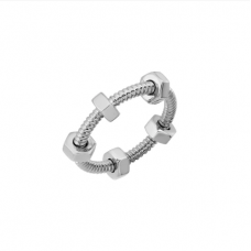 Ecrou de Cartier Ring White Gold