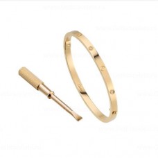 Cartier Love Bracelet SM with 6 Diamonds Yellow Gold Version