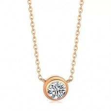 Diamants Legers De Cartier Necklace Small Model Pink Gold Diamond