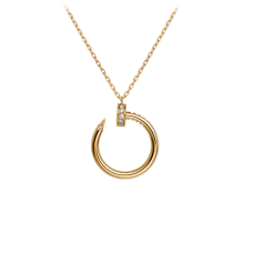 Cartier Juste Un Clou Necklace Yellow Gold Diamonds