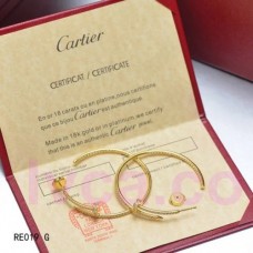 Cartier Juste Un Clou Earring 18K Yellow Gold With Diamonds