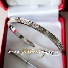 Cartier Love Bracelet SM White Gold With Diamonds