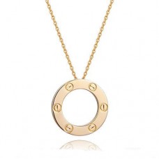 Cartier Love Pendant Necklace In Yellow Gold