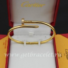 Cartier Juste Un Clou Bracelet Yellow Gold Diamonds