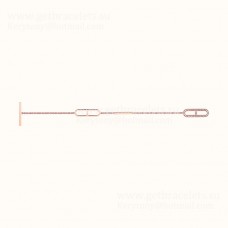 Hermes Ever Chaine DAncre Chain Bracelet With Diamonds White Gold/Pink Gold