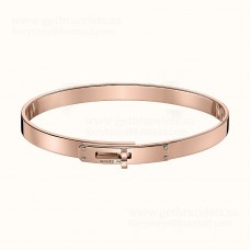 Hermes Kelly Bracelet Rose Gold