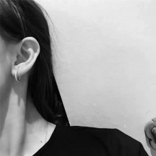 Tiffany Metro Crystals Hoop Earrings Girl Shopping