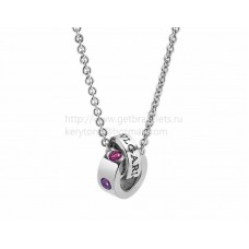 BVLGARI BVLGARI Necklace with White Gold with Amethysts and Pink Tourmalines