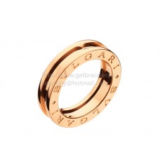 Bvlgari B.zero1 1-Band Pink Gold Ring