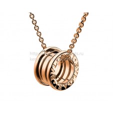 Bvlgari B.zero1 Rose Gold Pendant with Chain