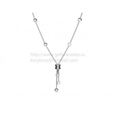 Bvlgari B.zero1 White Gold Pendant Necklace