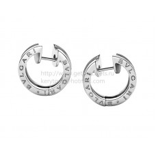 Bvlgari B.zero1 Small White Gold Earrings