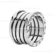 Bvlgari B.zero1 XXth Anniversary 5-Band Ring in 18kt White Gold