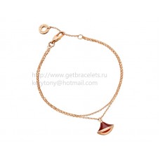 Bvlgari DIVAS Dream Bracelet Rose Gold with Carnelian
