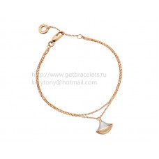 Bvlgari DIVAS Dream Bracelet Rose Gold with Mother of Pearl