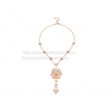 Bvlgari Divas Dream Rose Gold Diamond Necklace