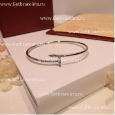 Cartier Juste Un Clou SM White Gold Bracelet with Diamonds