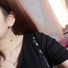 Tiffany Butterfly Asymmetric Drop Earrings Yellow/Purple Women Canada Price