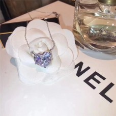 Tiffany Heart Crystals Phony Necklace Jewelry Sale In Malaysia For Women