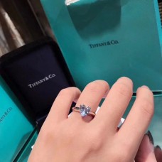 Tiffany Heart-shaped Crystal Ring Stylish Gift