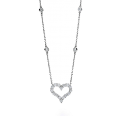 Tiffany Hearts Diamonds Heart Necklace Pendant