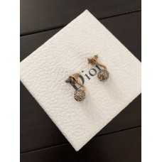 Dior Brass Asymmetric Bee-Star CD Spherical Pendant Ladies Diamonds Earrings Price List