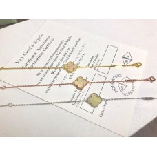 Van Cleef Arpels Alhambra Bracelet Yellow Gold Mother-of-Pearl